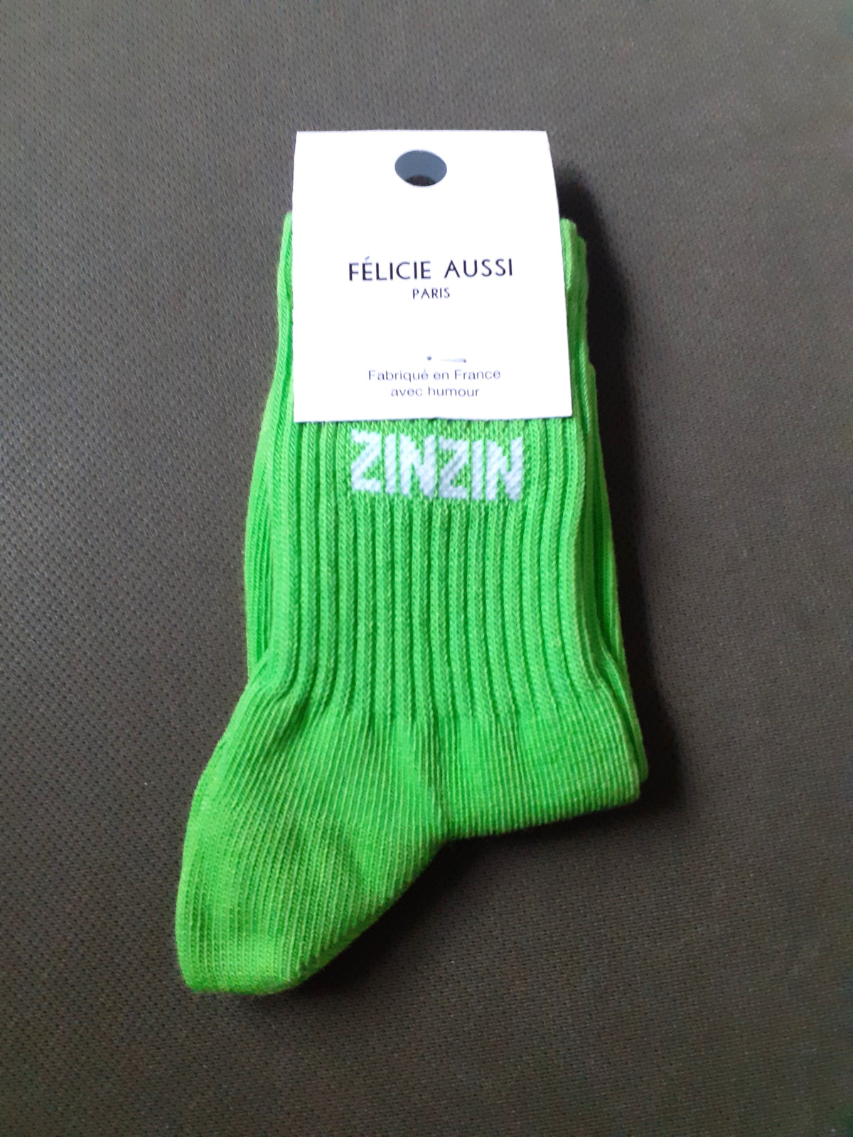 Félicie Aussi - Chaussettes Enfant - ZINZIN - vert (3 tailles)