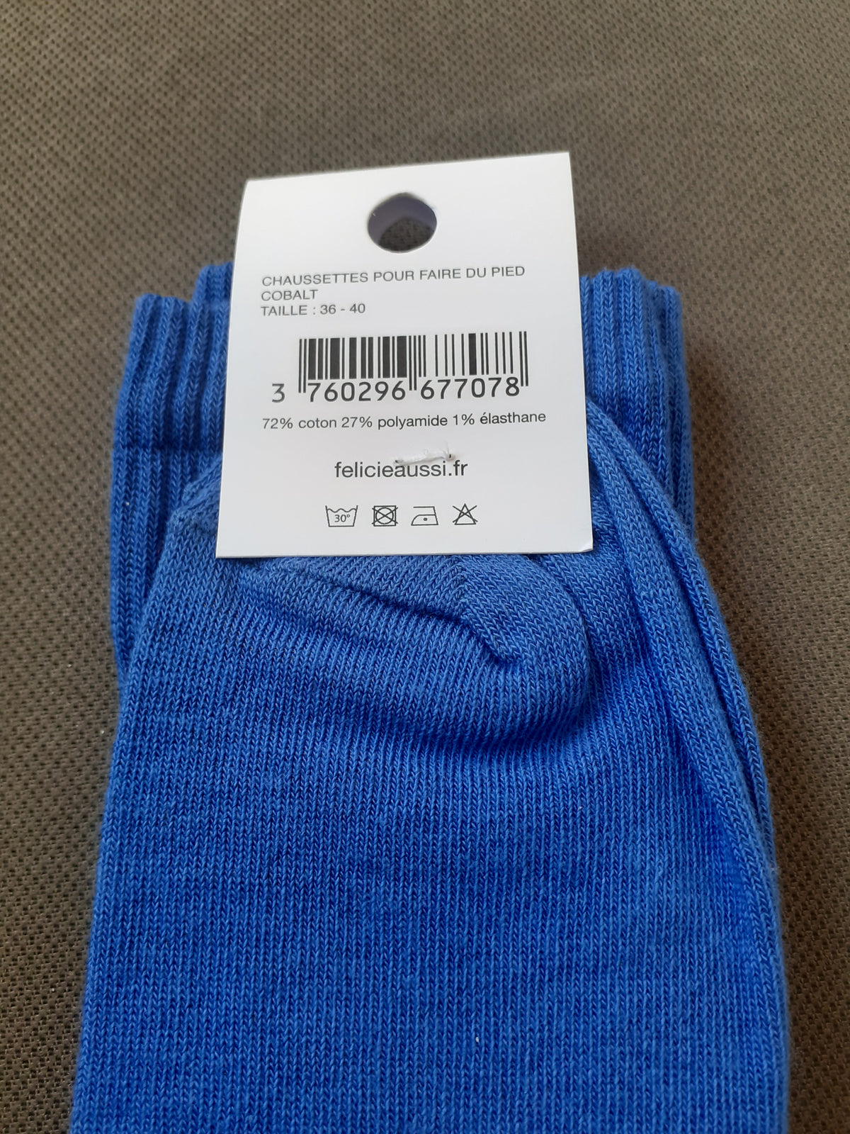 Félicie Aussi - Chaussettes - Pour Faire du Pied - cobalt 36/40