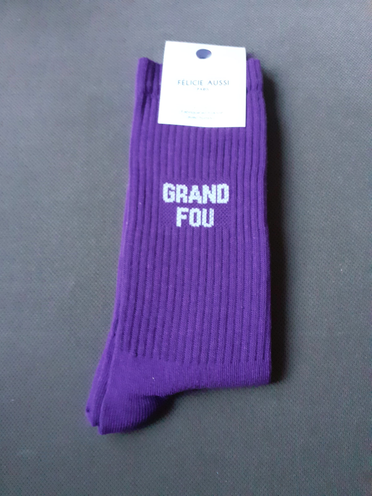 Félicie aussi - Chaussettes - GRAND FOU - violet 40/45