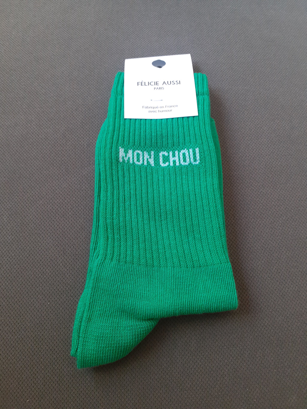 Félicie Aussi - Chaussettes - MON CHOU - vert 36/40