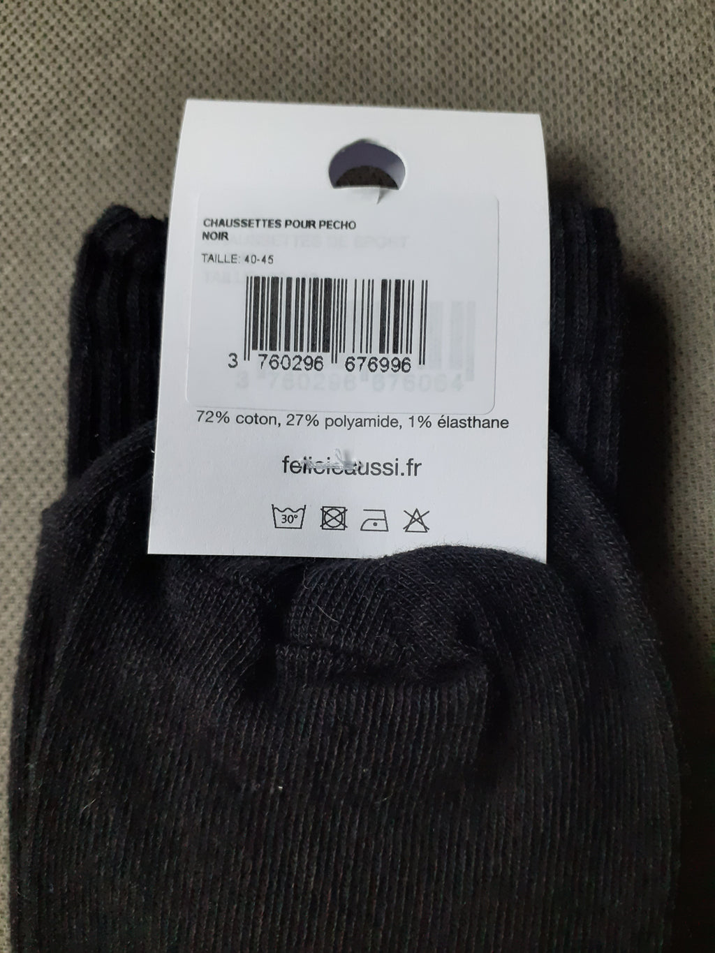 Félicie Aussi - Chaussettes - PECHO - noir 40/45