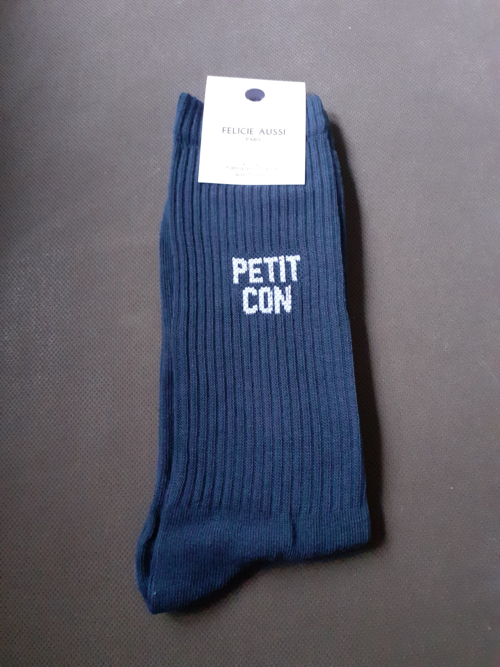 Félicie Aussi - Chaussettes - PETIT CON - bleu marine 40/45