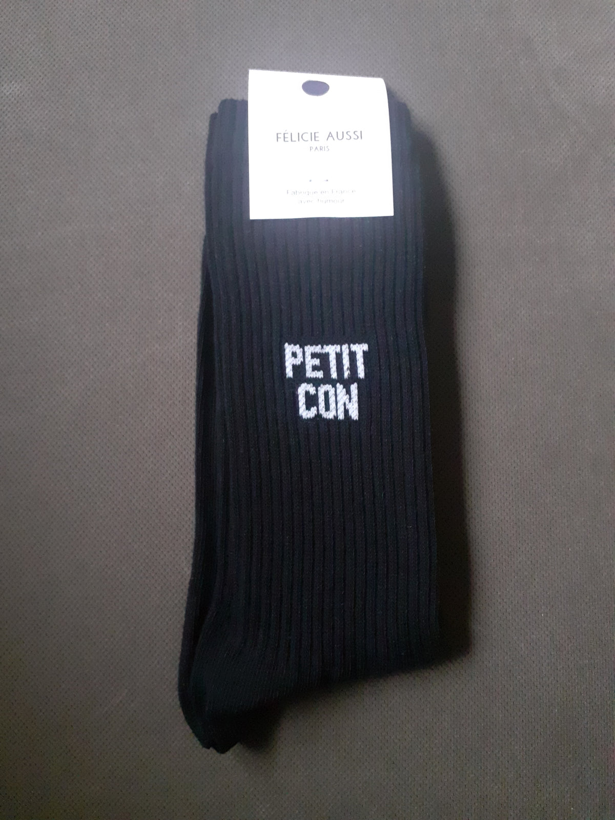Félicie Aussi - Chaussettes - PETIT CON - noire 40/45