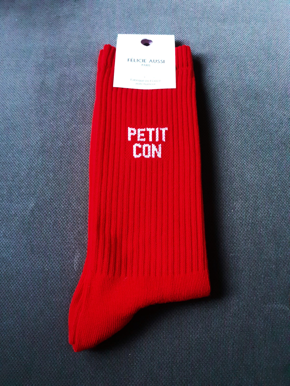 Félicie Aussi - Chaussettes - PETIT CON - rouge 40/45