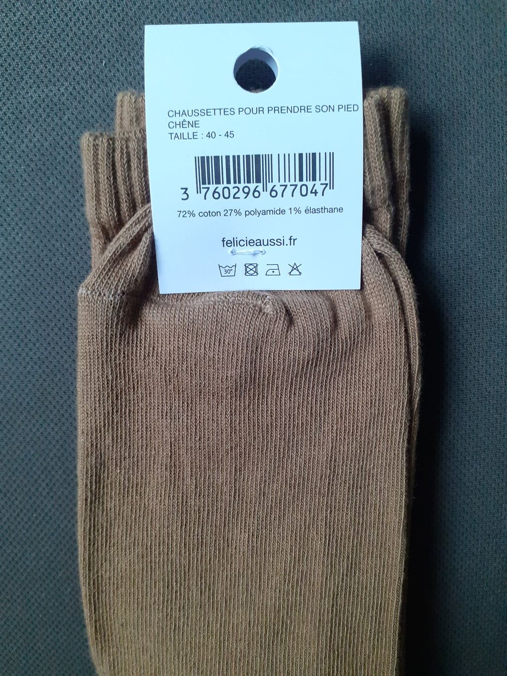 Félicie Aussi - Chaussettes - Pour Prendre Son Pied - chêne 40/45