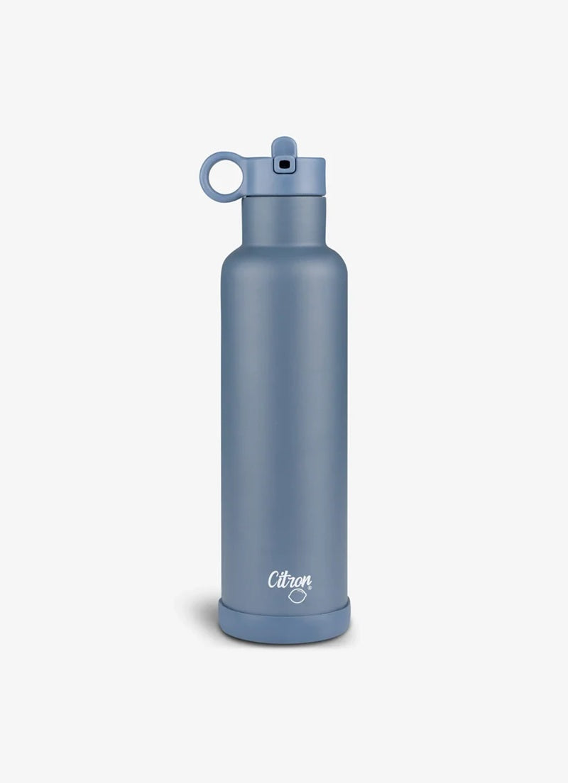 Citron - Bouteille isotherme 750ml - Navy Blue (2 bouchons)