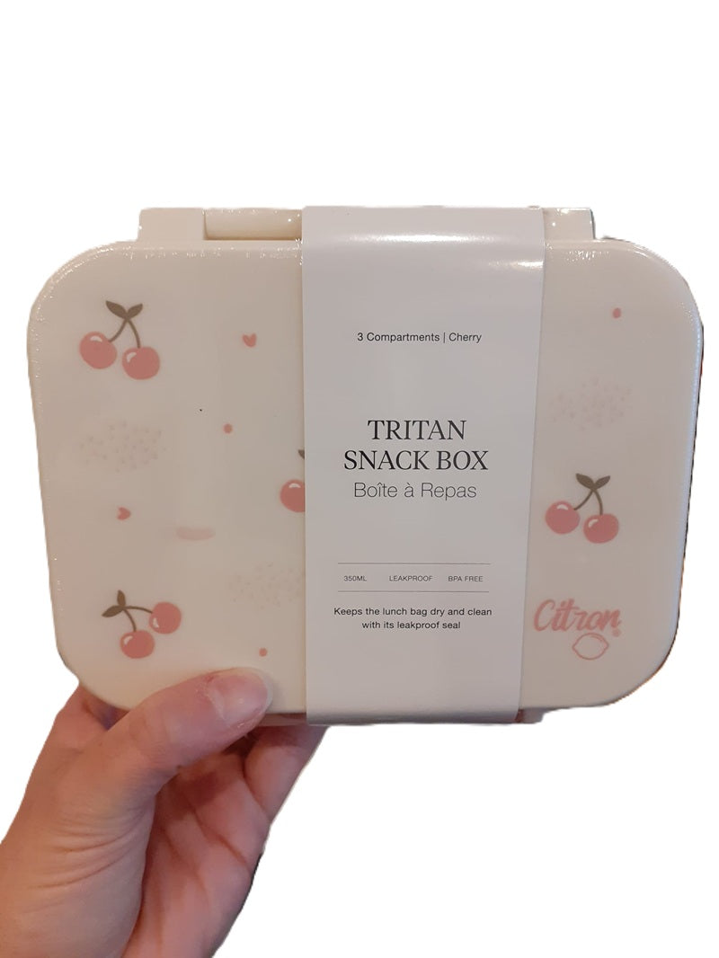 Citron - Boîte à Lunch Tritan Snack Box 350ml - Cherry