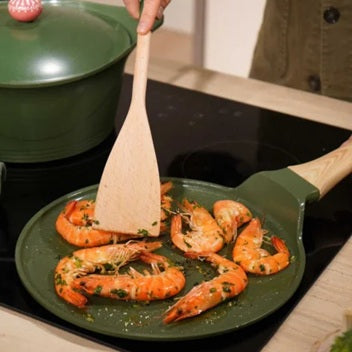 Cookut - Poêle Plancha / Crêpière – 26cm – Fougère