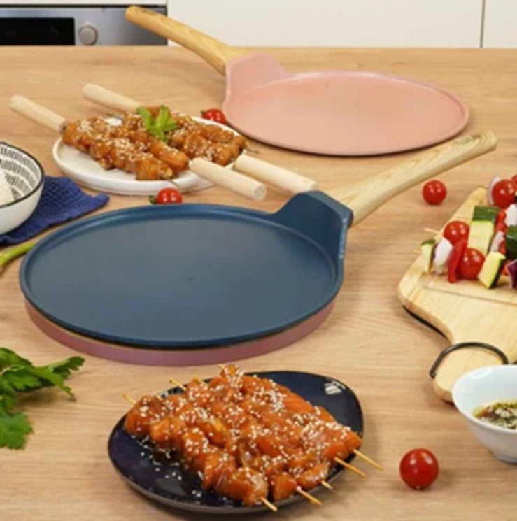 Cookut - Poêle Plancha / Crêpière – 26cm – Guimauve