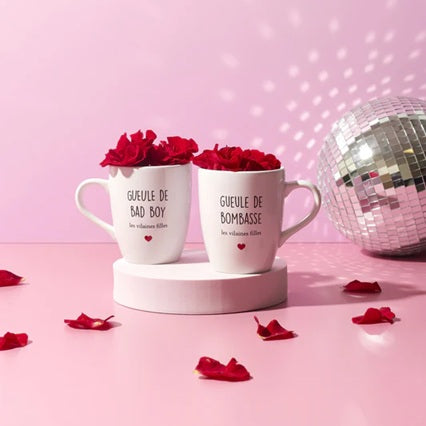 Les Vilaines Filles - Coffret Duo - Mugs Bombasse & Bad Boy