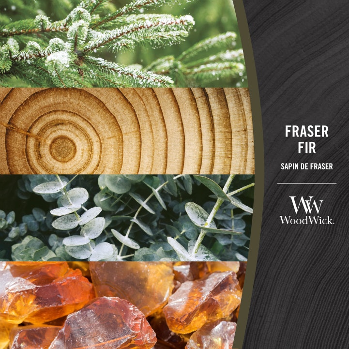 Woodwick Large Frasier Fir (Sapin de Fraser) 609gr