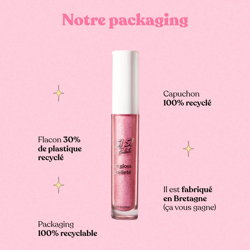 Si Si La Paillette Gloss Rose Pamela