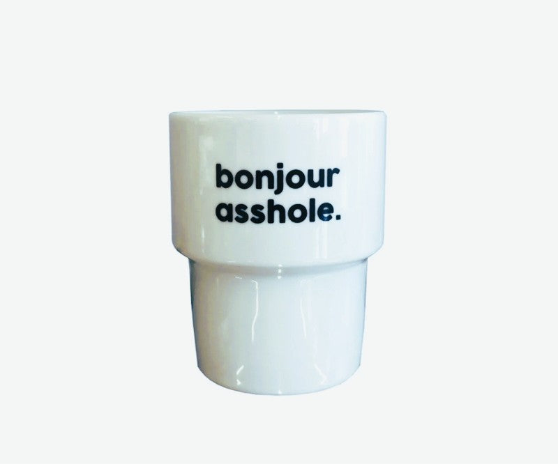 Félicie Aussi - Gobelet empilable – BONJOUR ASSHOLE