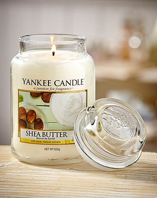 Yankee Candle Shea Butter 623gr - Large Jar