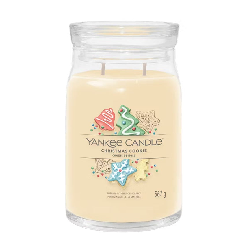 Yankee Candle Christmas Cookie 567gr - Large Signature à 2 mèches