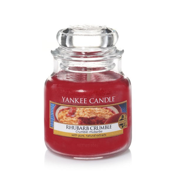 Yankee Candle Rhubarb Crumble 104gr - Small Jar