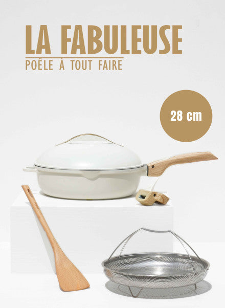 Cookut Fabuleuse Poêle 28cm Meringue