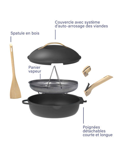 Cookut - La FABULEUSE poêle – 28cm – Météore