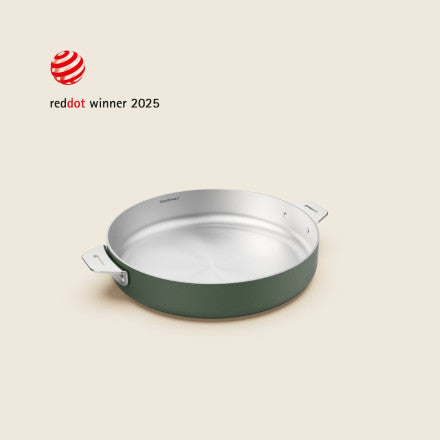 Cookut - La Merveilleuse poêle en INOX – 24cm – Fougère