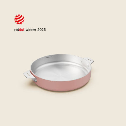 Cookut - La Merveilleuse poêle en INOX – 24cm – Guimauve