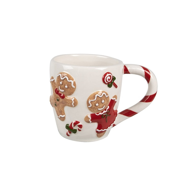Clayre & Eef - Mug 325ml - Gingerbread couple