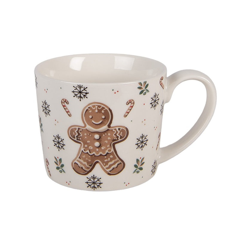 Clayre & Eef - Mug 275ml - Bonhomme Pain d'épices
