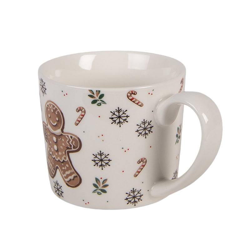 Clayre & Eef - Mug 275ml - Bonhomme Pain d'épices
