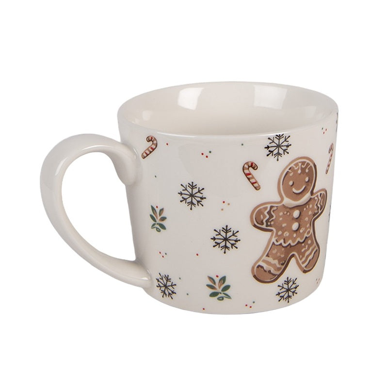 Clayre & Eef - Mug 275ml - Bonhomme Pain d'épices