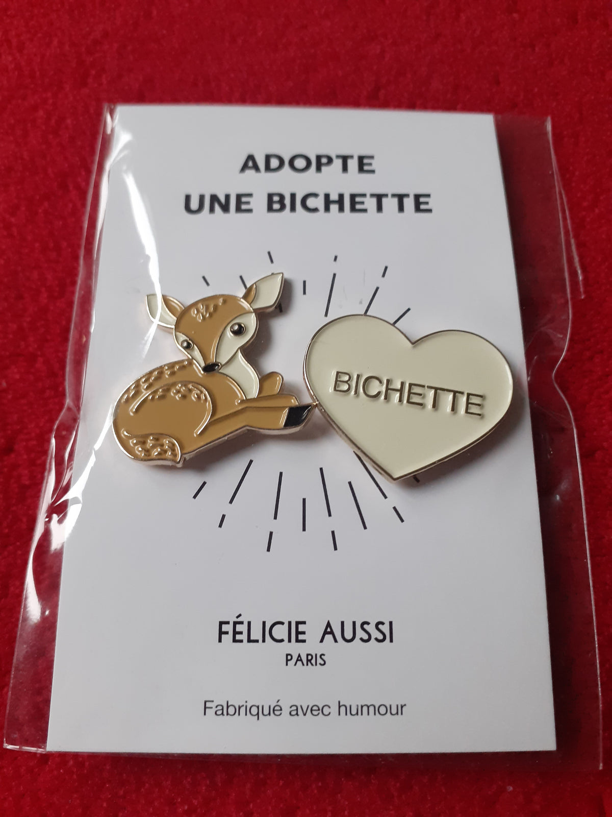 Félicie Aussi - Pin’s – Bichette Duo