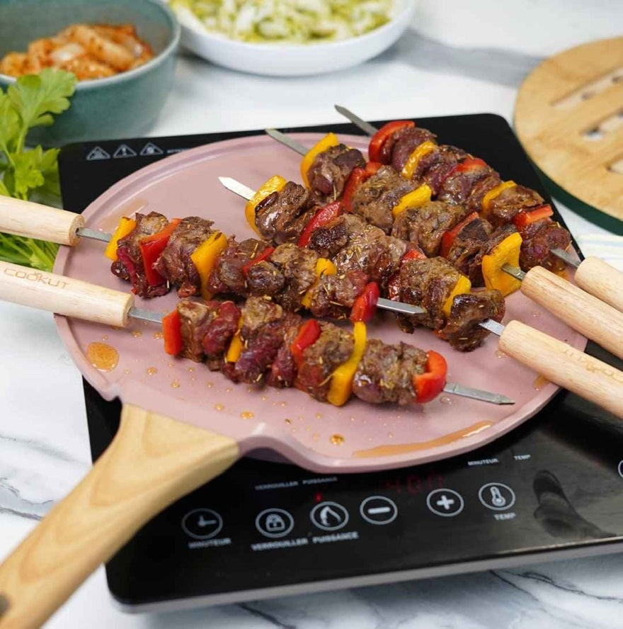 Cookut - Poêle Plancha / Crêpière – 26cm – Guimauve