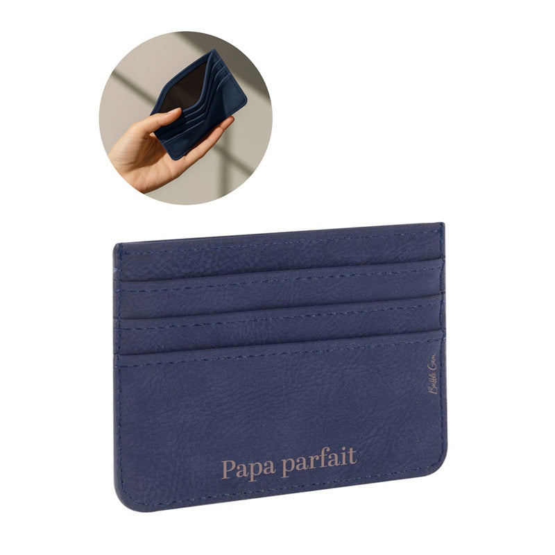 Porte-Cartes - Papa Parfait (Bleu)