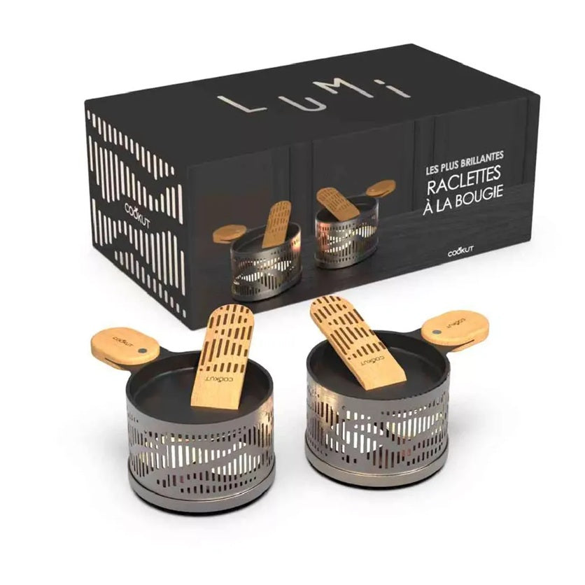 Cookut raclette à la bougie coffret onyx