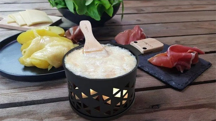 Cookut - Raclette à la bougie - Coffret Origami - Noir (Le Gras)