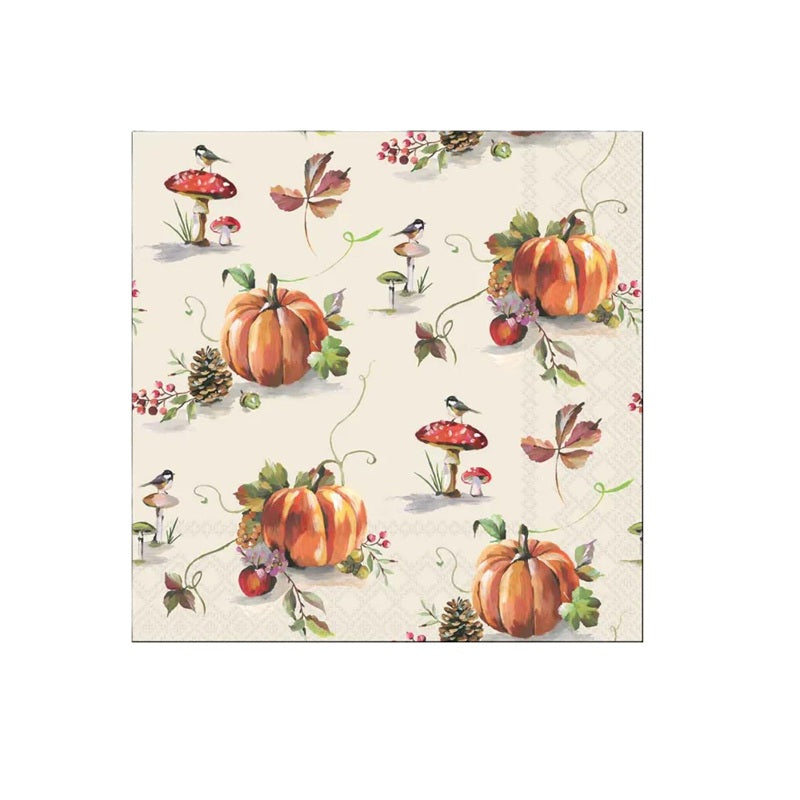 Serviettes en papier Autumn Splendour 33x33cm