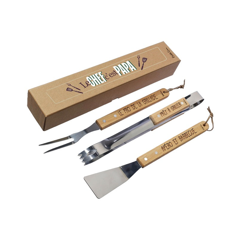 Set Barbecue - Le Chef c'est Papa