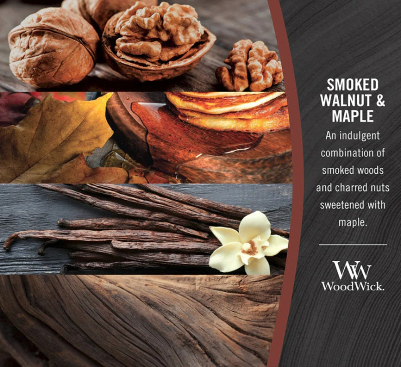 Woodwick Smoked Walnut & Maple