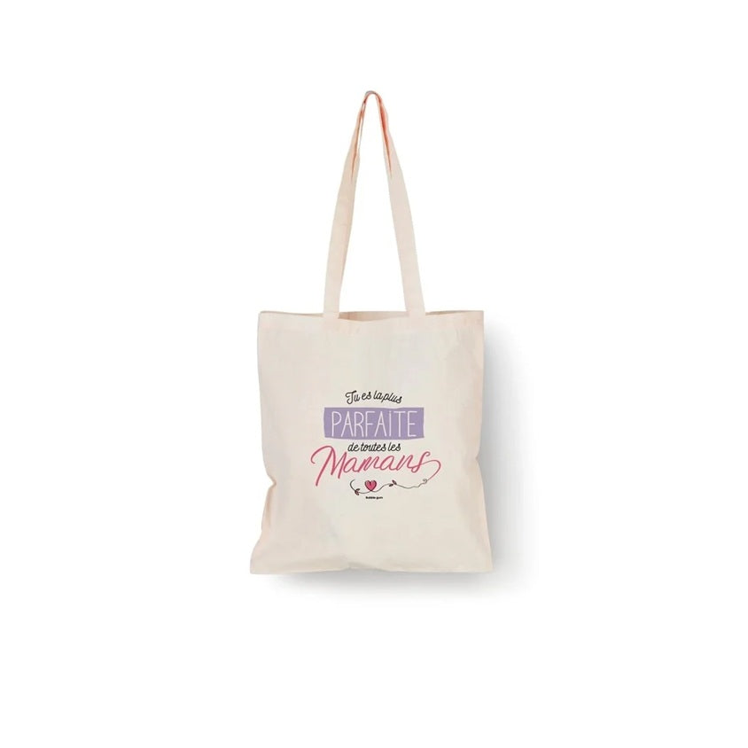 Tote bag naturel - Maman la plus parfaite