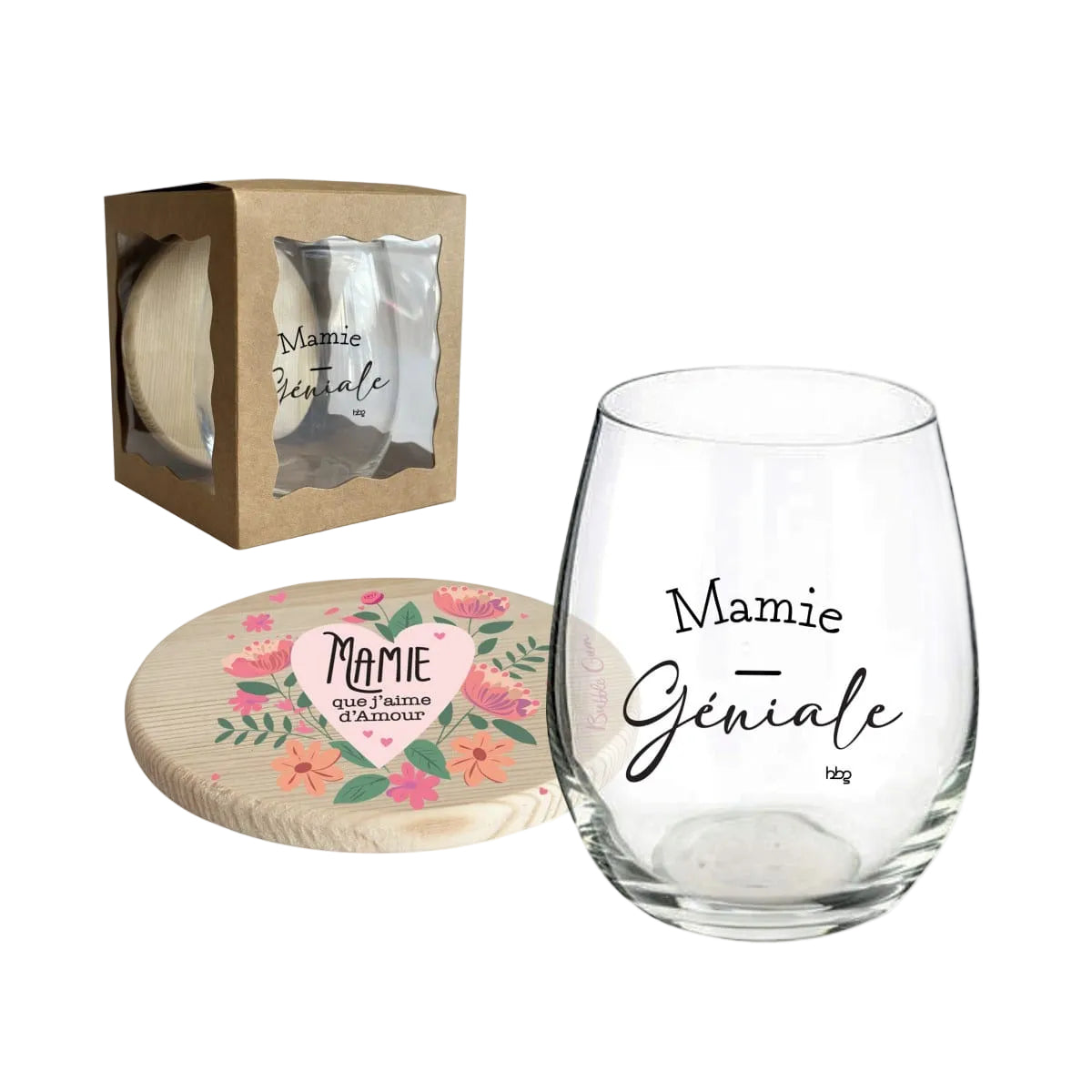 Verre et Sous-Verre - Mamie Géniale