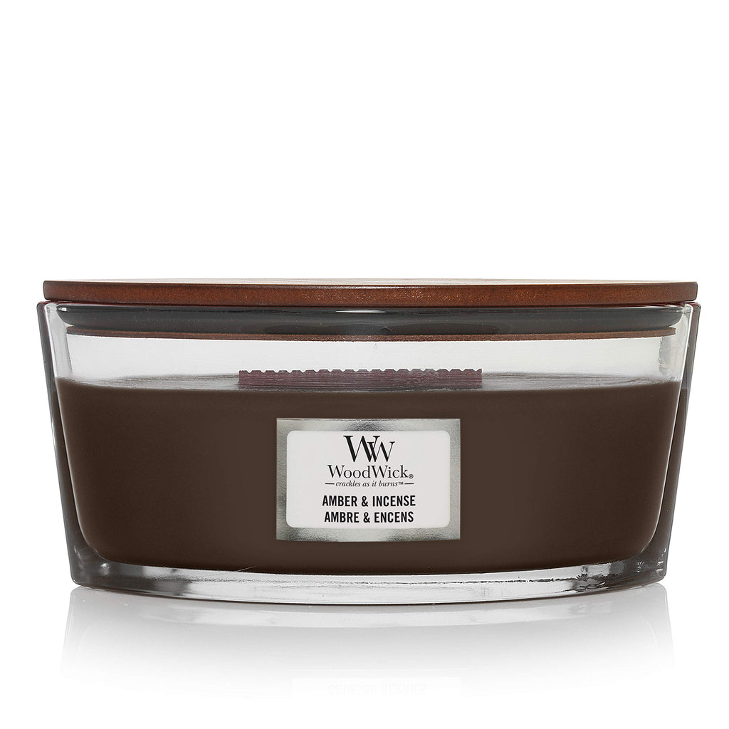 Woodwick Ellipse Amber & Incense (Ambre & Encens) 453gr