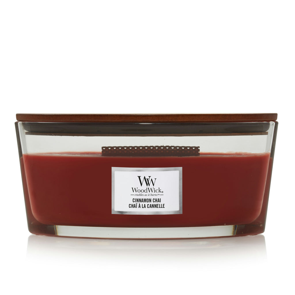 Woodwick Ellipse Cinnamon Chaï (Chaï à la Cannelle) 453gr