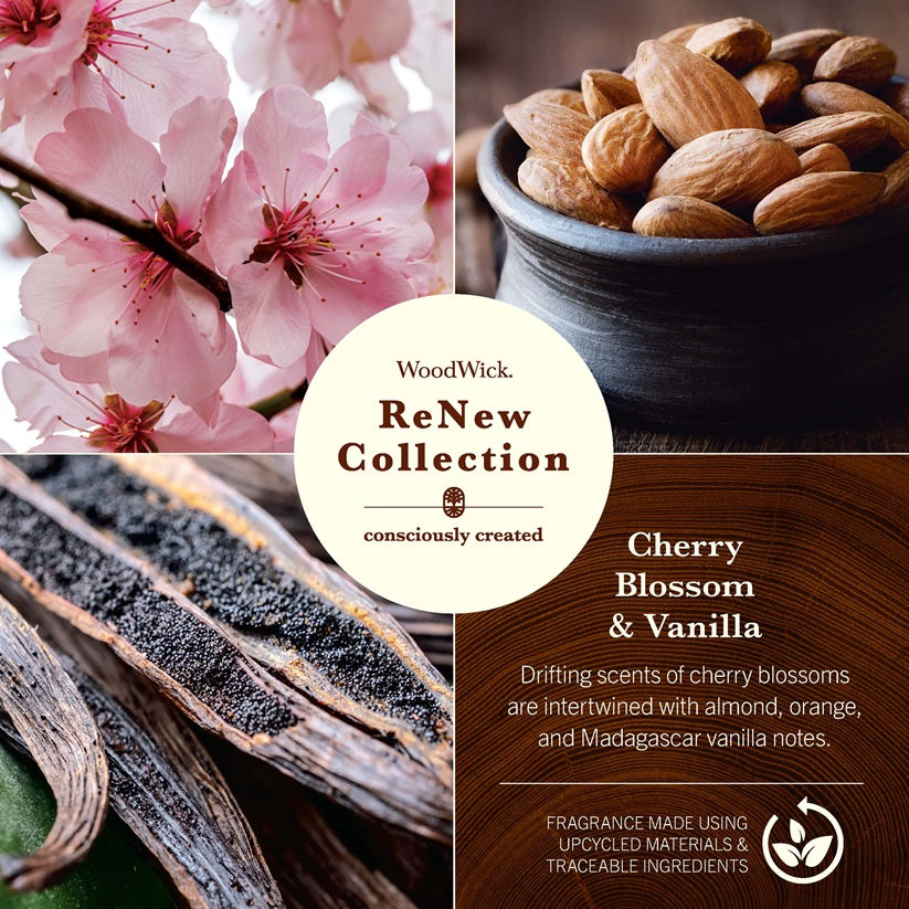 Woodwick Cherry Blossom & Vanilla