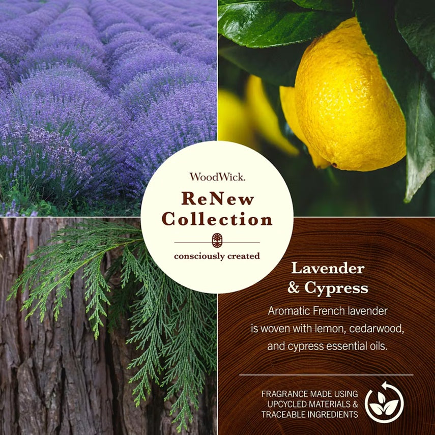 Woodwick Lavender & Cypress