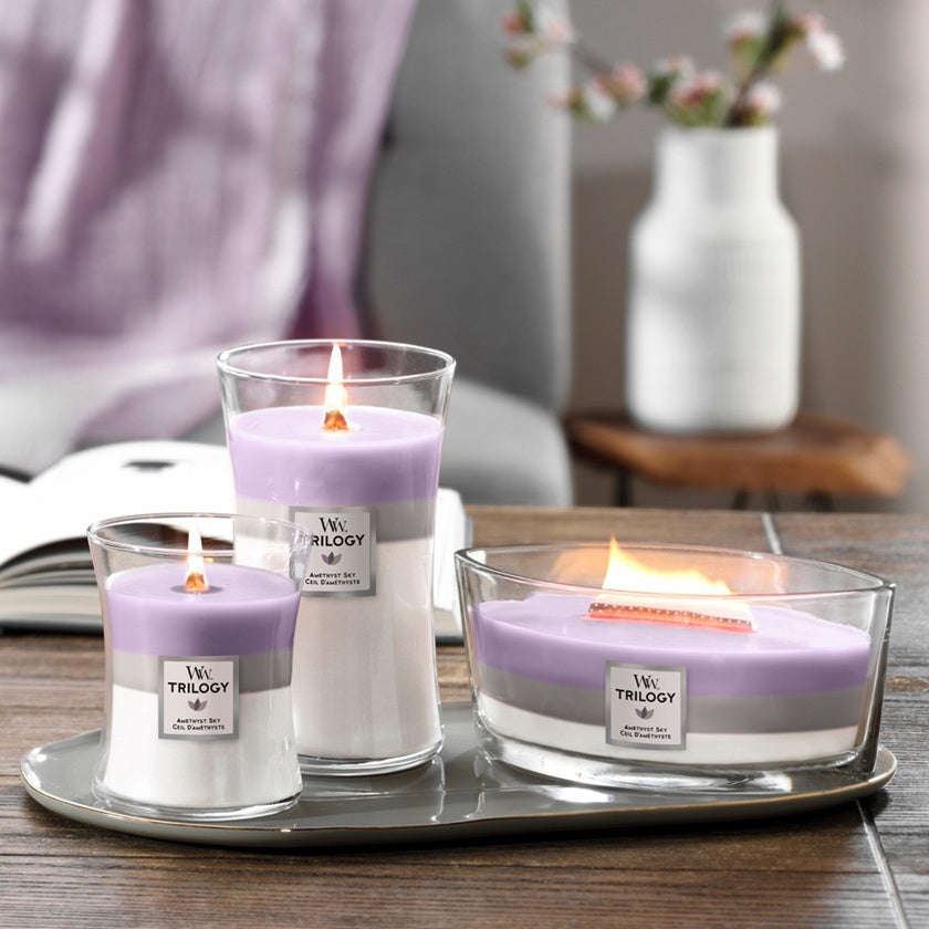 Woodwick Trilogy Amethyst Sky