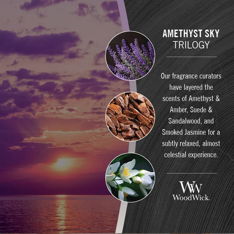Woodwick Amethyst Sky
