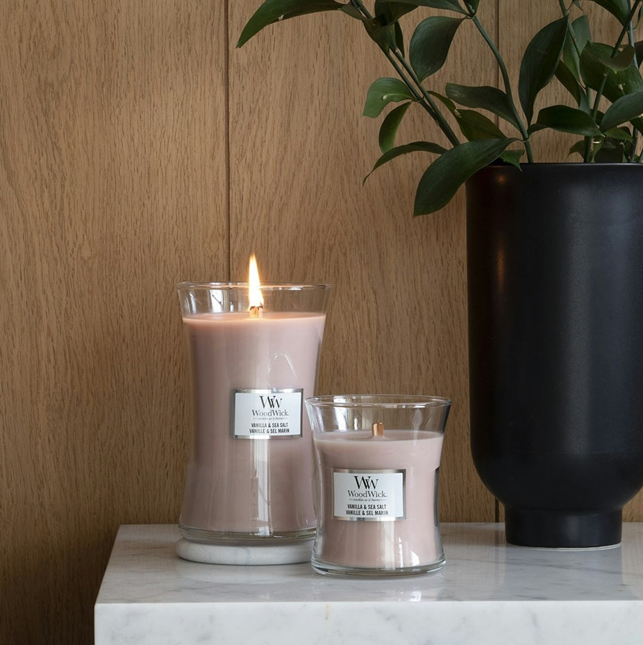 Woodwick Vanilla & Sea Salt 
