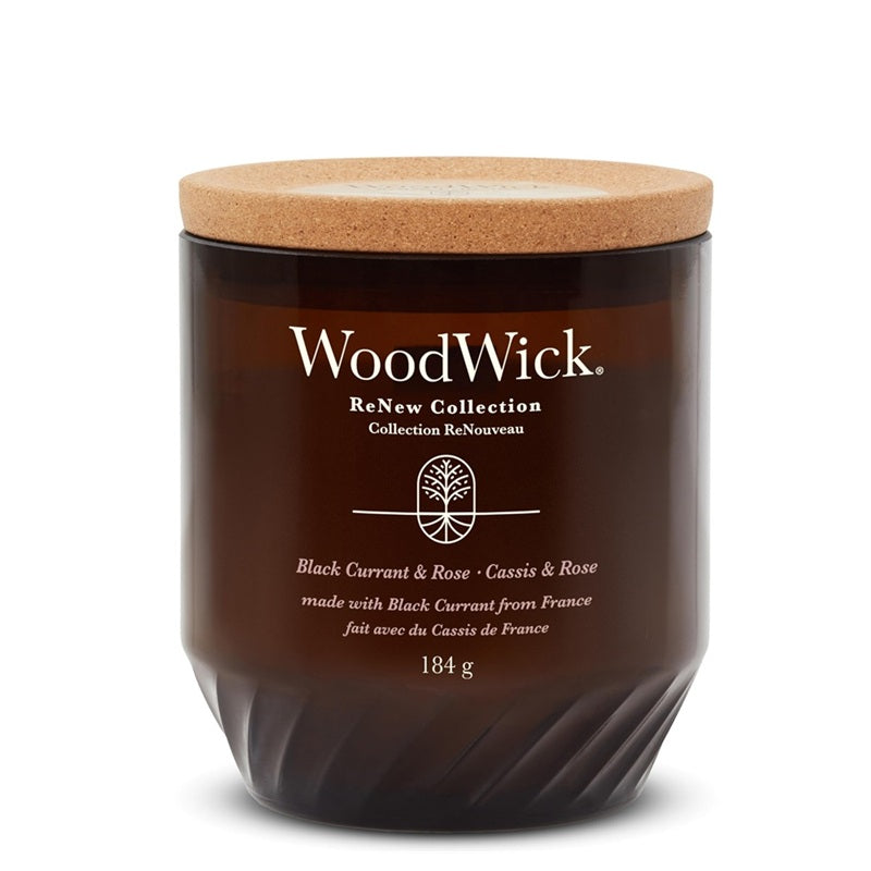 Woodwick Black Currant & Rose Medium
