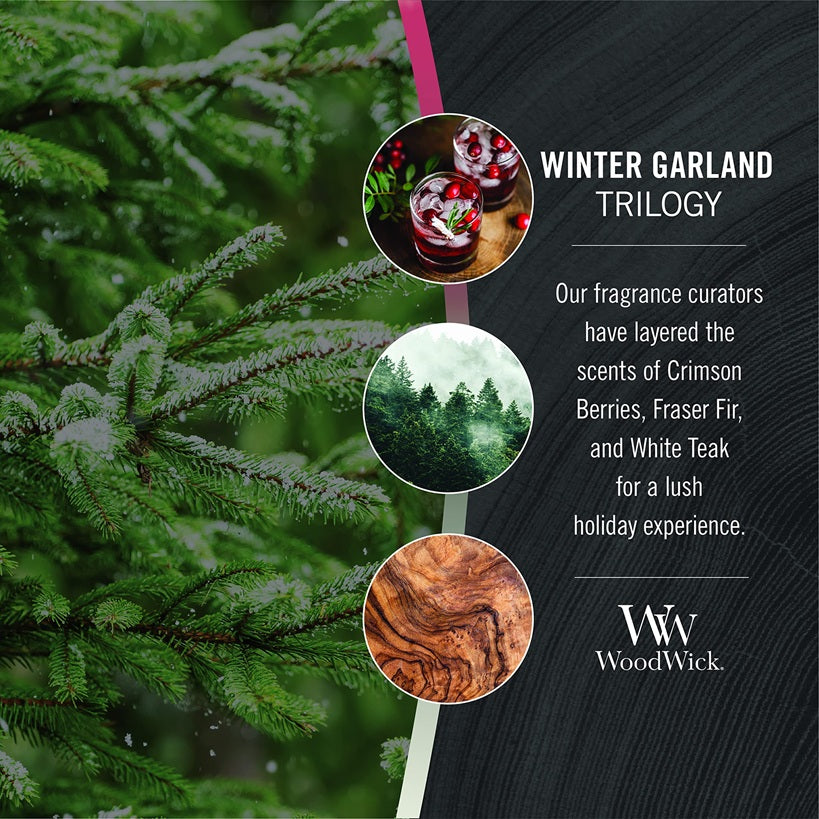 Woodwick Winter Garland Trilogy