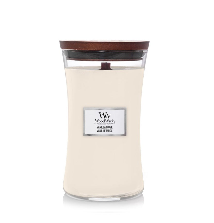 Woodwick Vanilla Musc Large