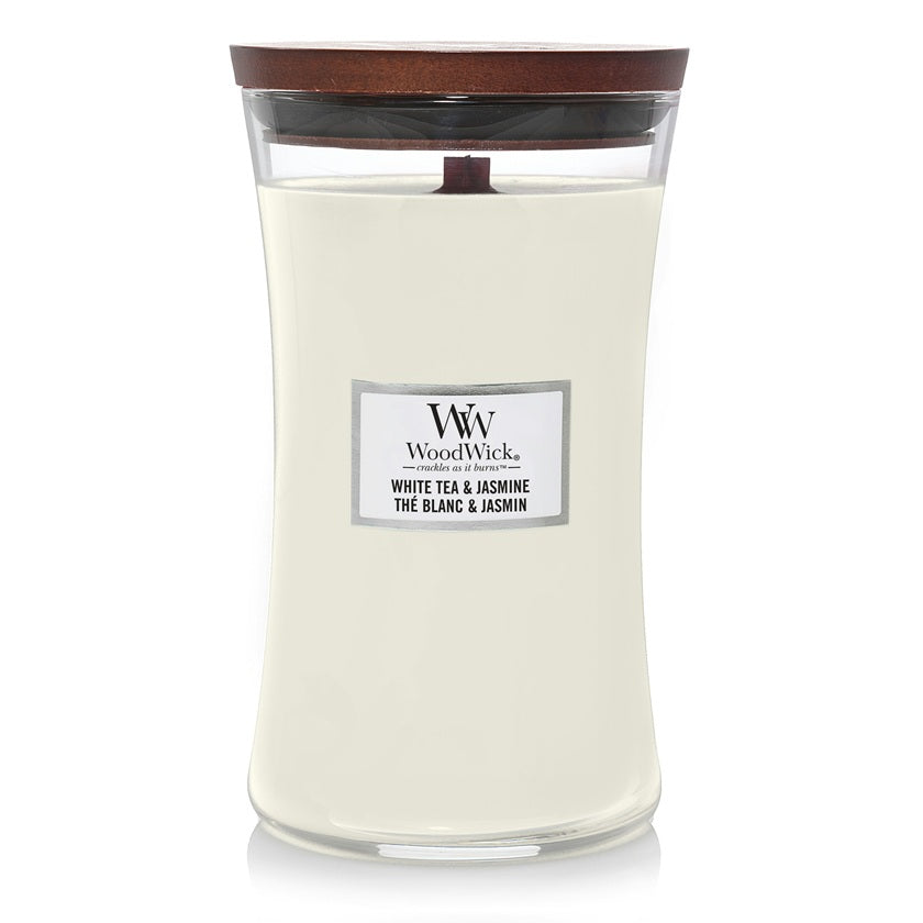 Woodwick White Tea & Jasmine Large