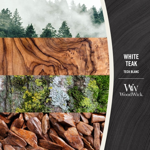 Woodwick White Teak
